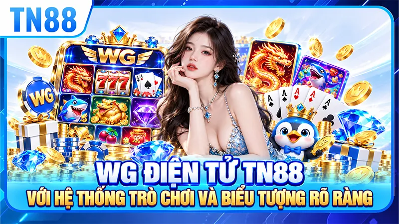 WG Điện Tử TN88 – Trải Nghiệm Đồ Họa Ấn Tượng 2026 3 WG Điện Tử TN88 Với Hệ Thống Trò Chơi Và Biểu Tượng Rõ Ràng