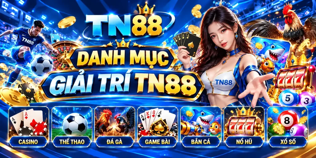 TN88 Candown - Trang Chủ TN88.COM Chính Thức 11 Bảy danh mục giải trí trực tuyến tại TN88